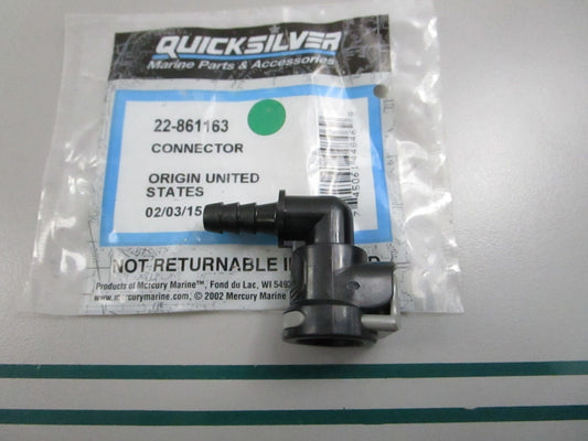 NEW OEM 22-861163 Mercury Quicksilver Connector 0810
