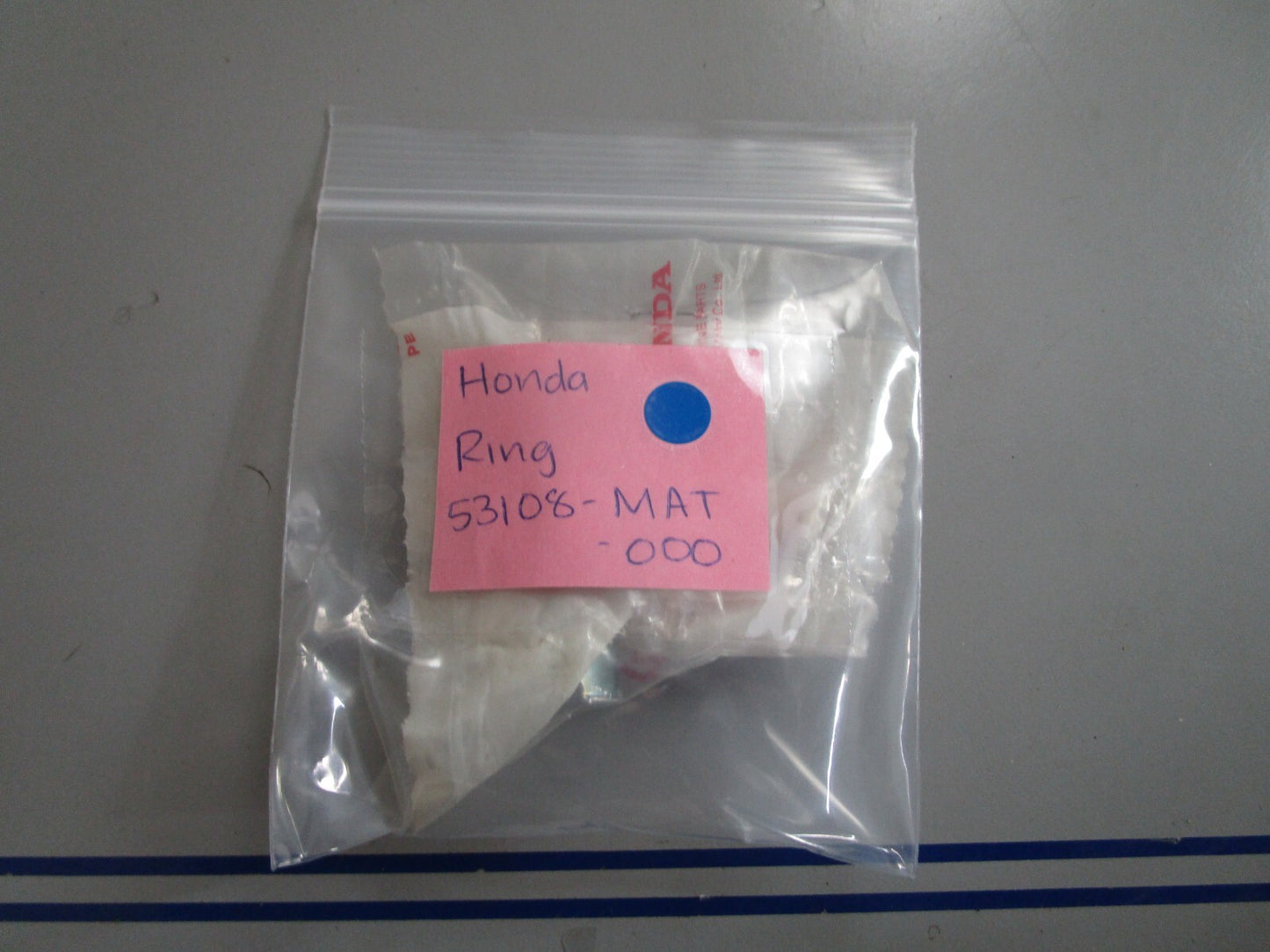 *NEW OEM* 0810 Honda Ring 53108-MAT-000