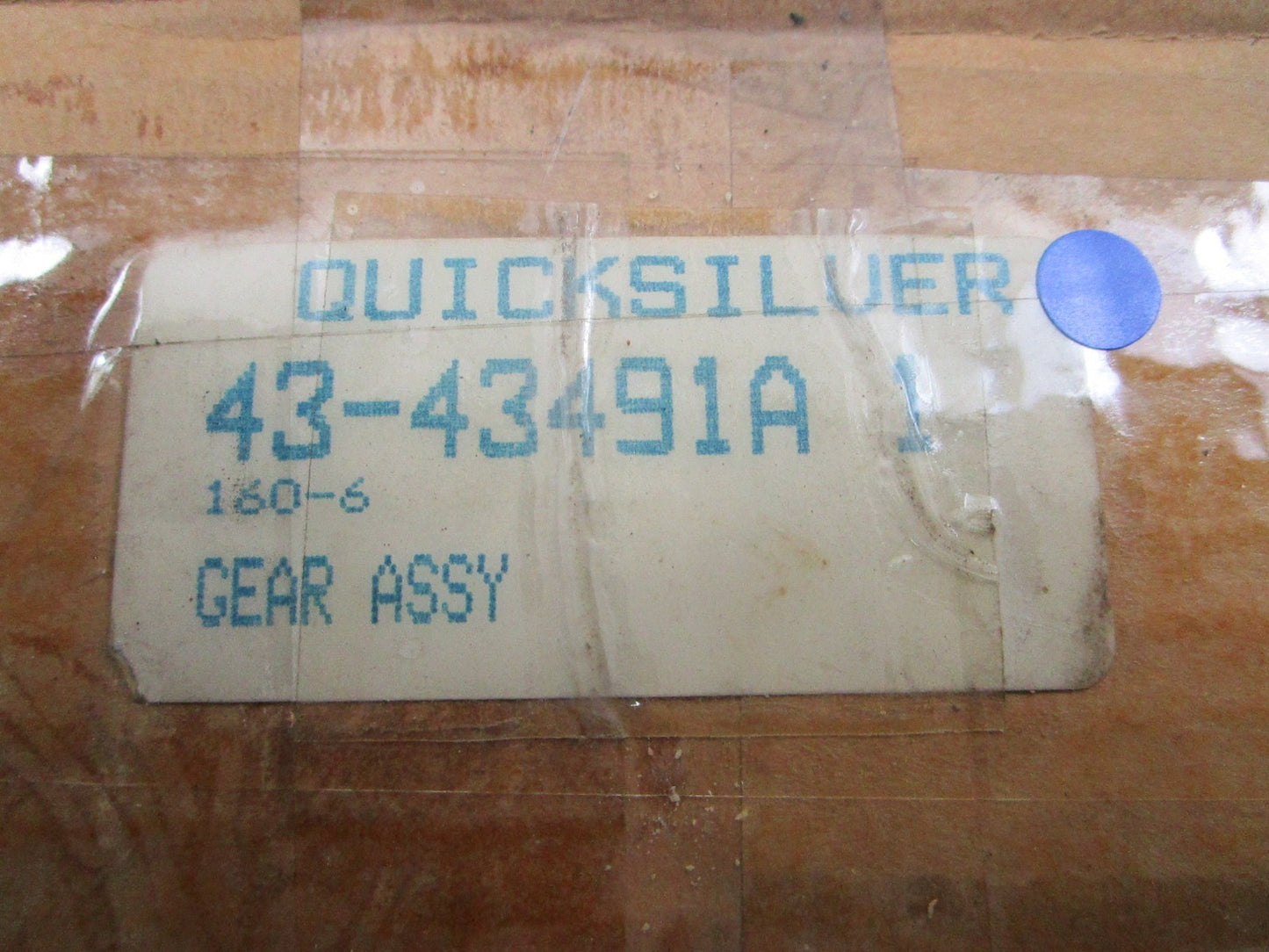 *NEW OEM* 0720 Mercury Quicksilver Gear Assembly 43-94433 43-94434 43-43491A1