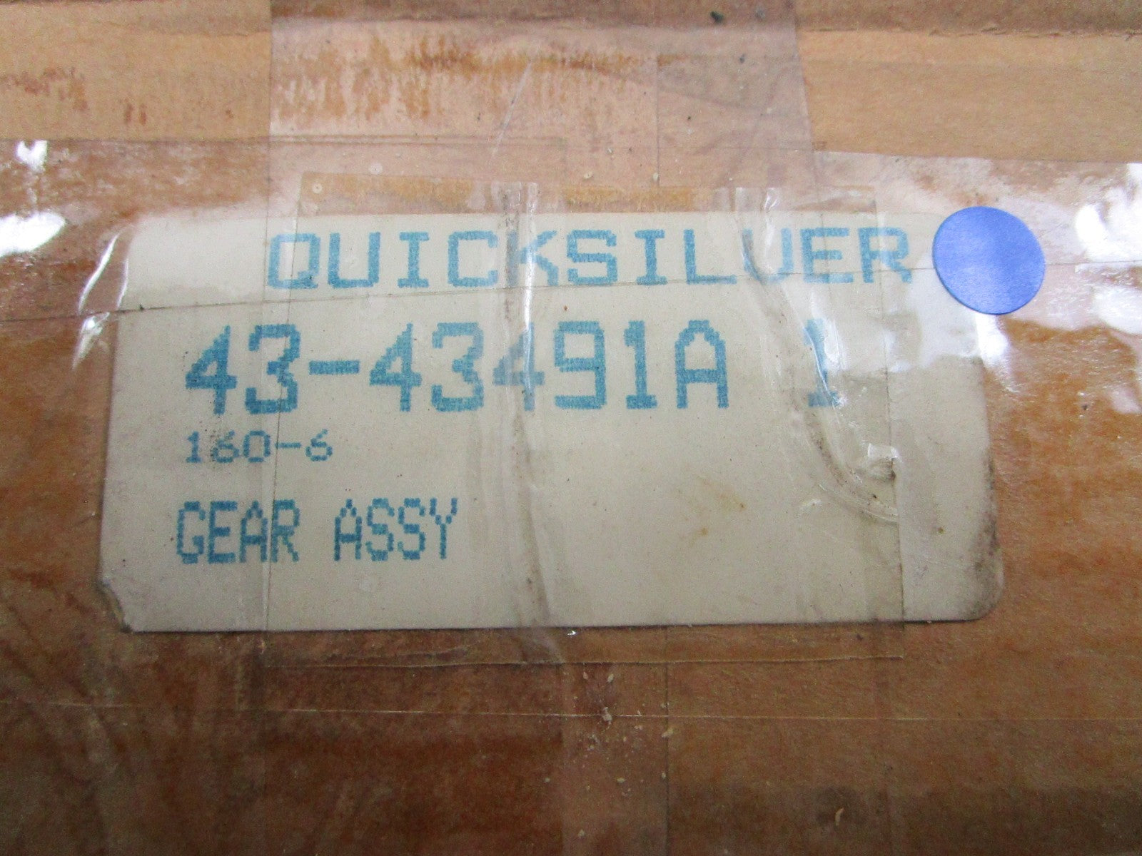 *NEW OEM* 0720 Mercury Quicksilver Gear Assembly 43-94433 43-94434 43-43491A1