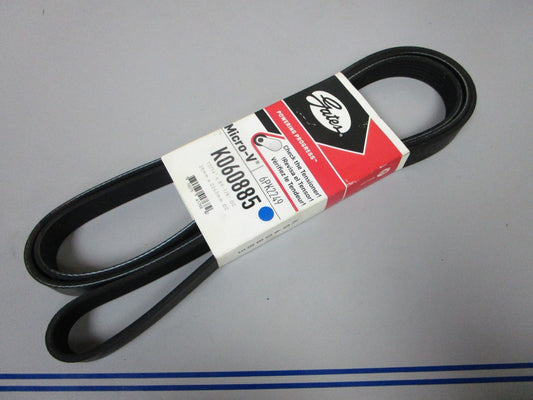 NEW K060885 Gates Micro-V 13/16" x 89 ⅛" Serpentine Belt 0720