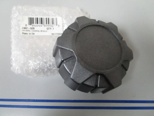 *NEW OEM* 0720 Arctic Cat Charcoal Metallic Wheel Cap 2402-528