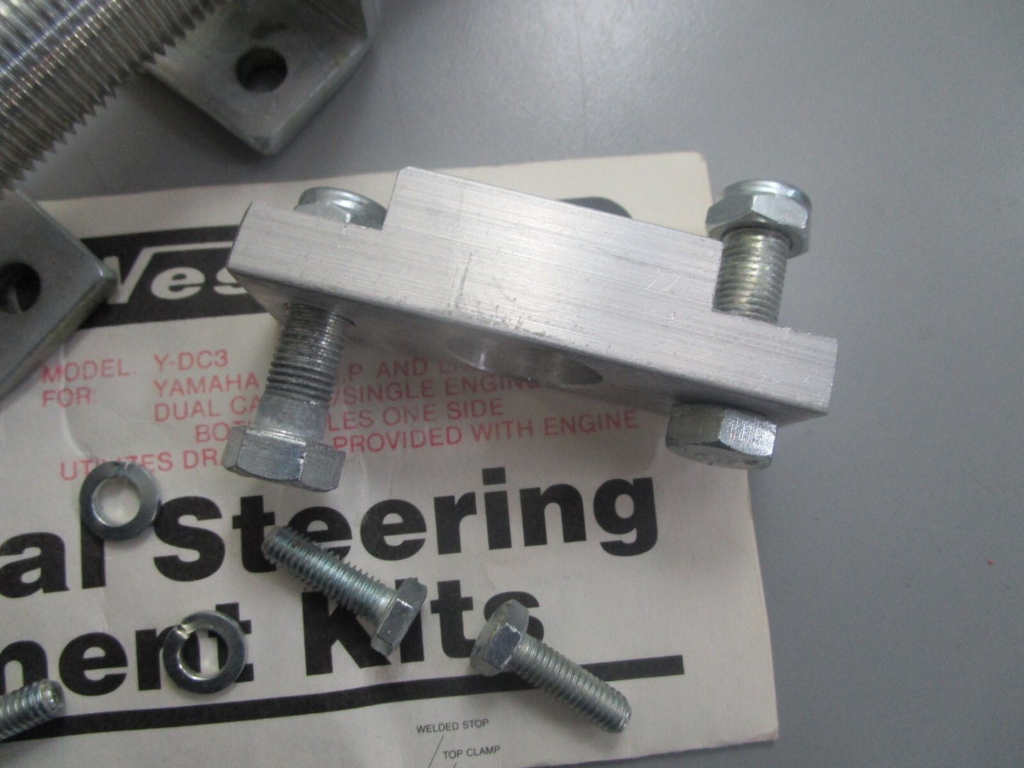 *NEW* 0810 Westwind Mechanical Steering Attachment Kit Y-DC3