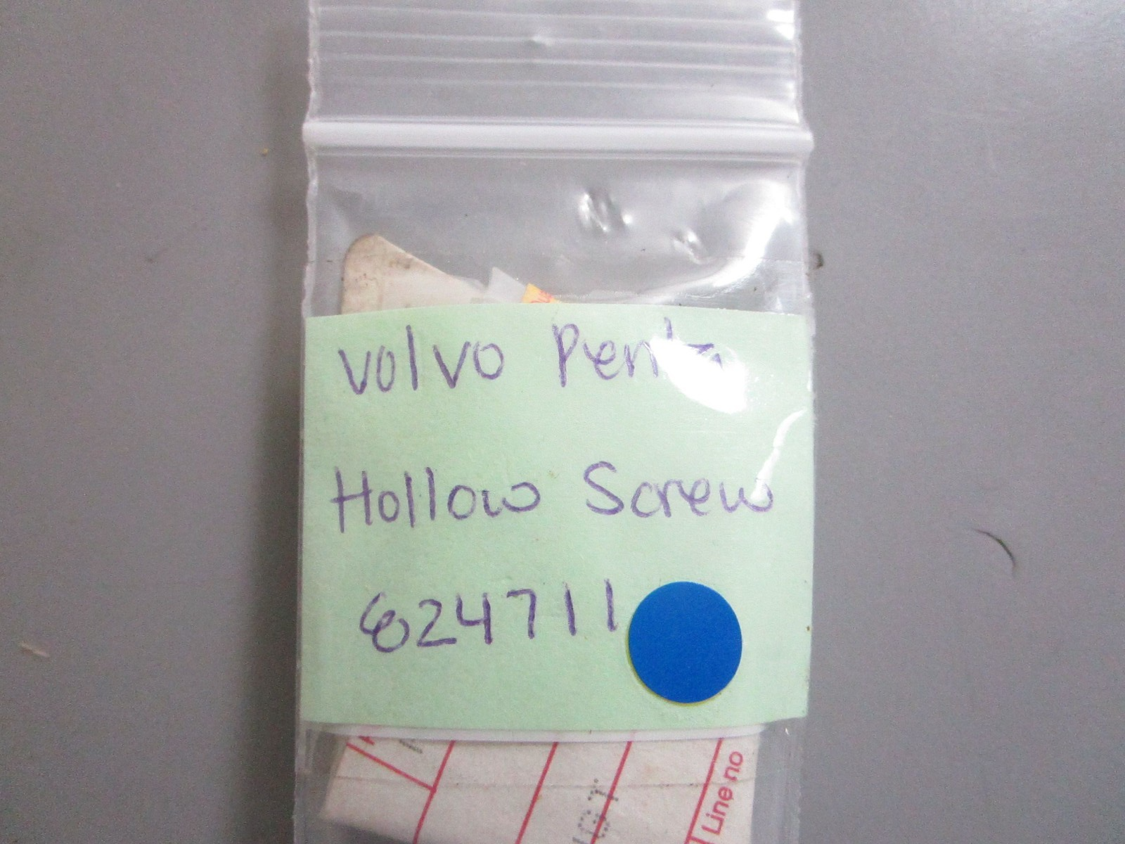 *NEW OEM* 0770 Volvo Penta Hollow Screw 824711