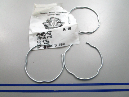 *NEW OEM* (LOT OF 3) 0810 Harley Davidson Stopper Ring 45905-87