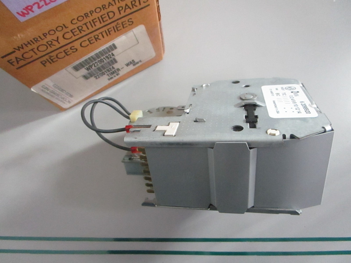 NEW OEM WP22001924 22001924 Whirlpool Washer Timer 0820
