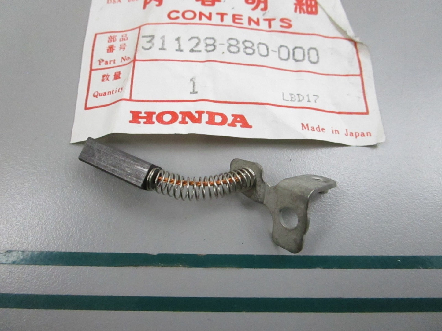 NEW OEM 31128-880-000 Honda Generator Brush 0810