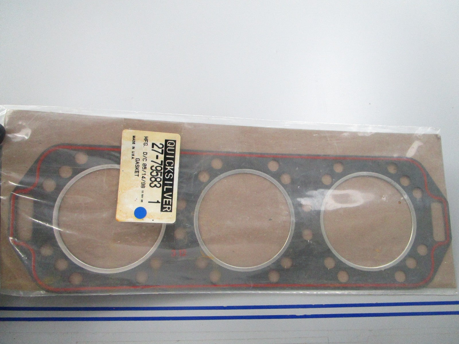 NEW OEM Mercury Quicksilver Gasket 27-79583-1 0810
