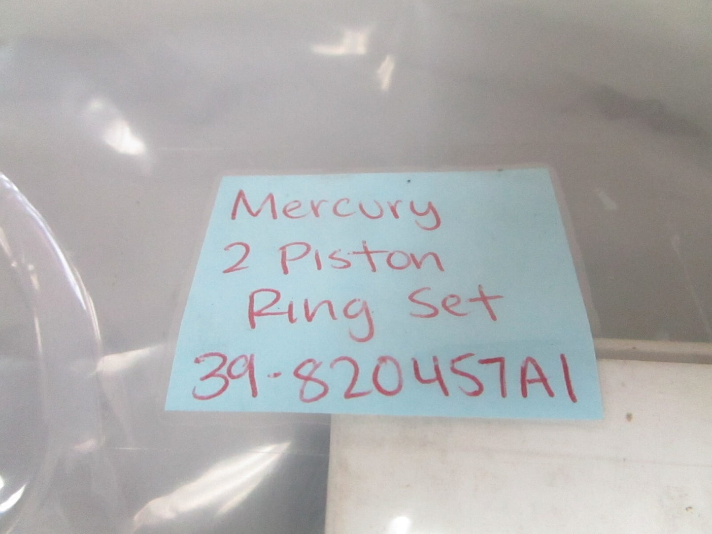 *NEW OEM* 0810 Mercury Quicksilver 2 Piston Ring Set 39-820457A1