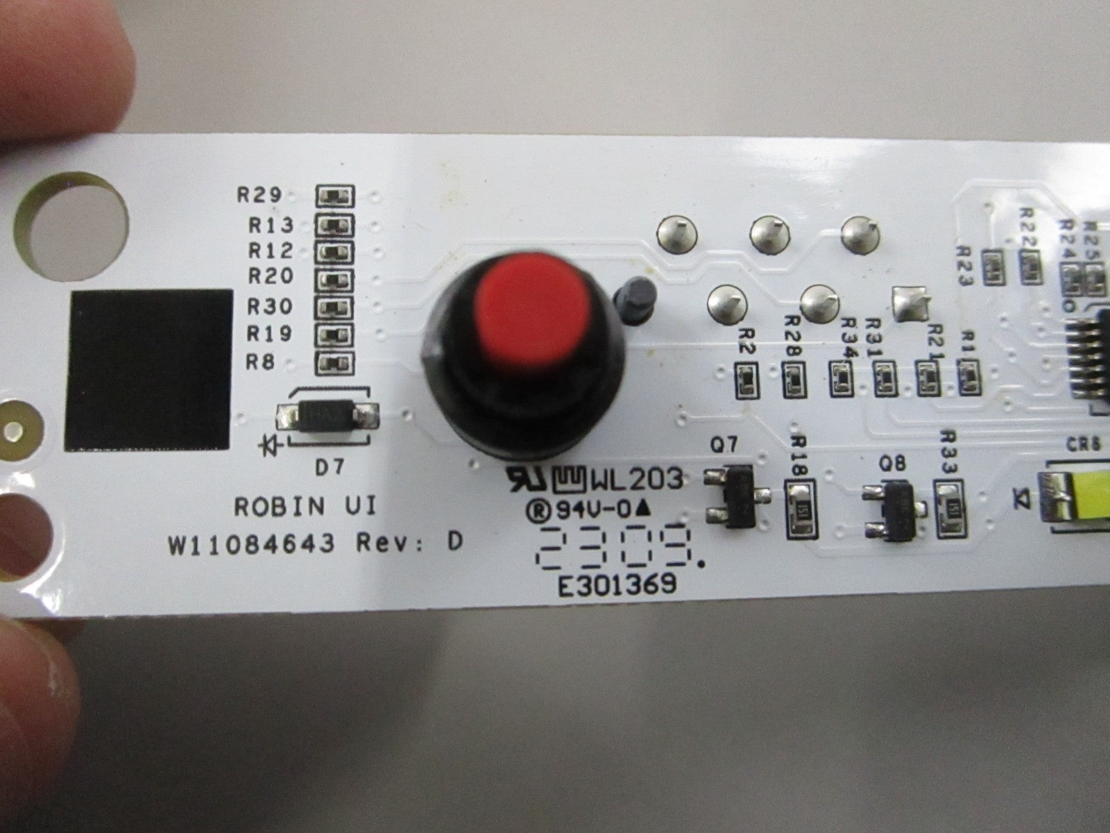 NEW OEM W11626077 Whirlpool Electronic Control Board 0810