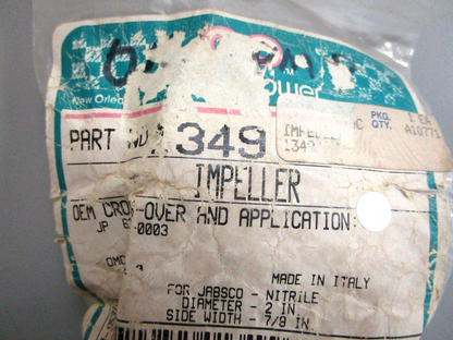 *NEW* 0750 Aqua Power IMPELLER 1349 Replaces 509200