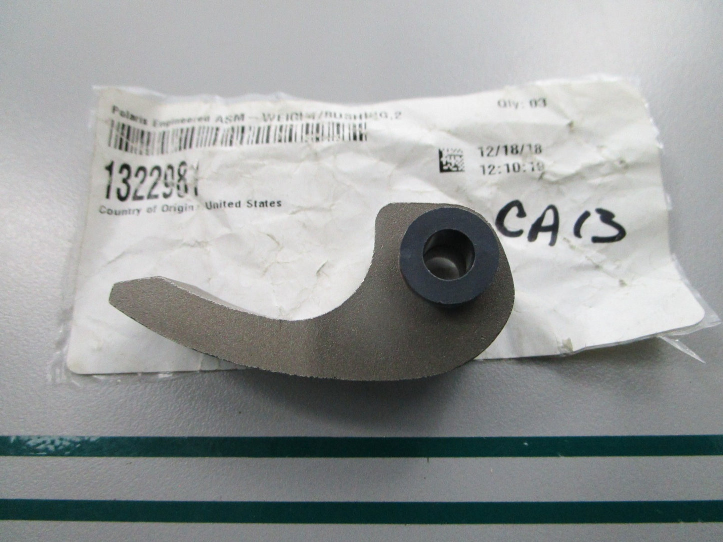 NEW OEM 1322981 Polaris 26-59 Clutch Weight 0810