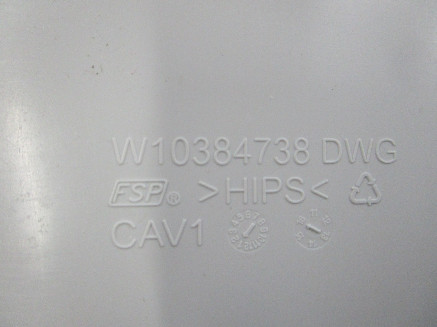 NEW OEM W11504912 Whirlpool Evaporator Cover 0810