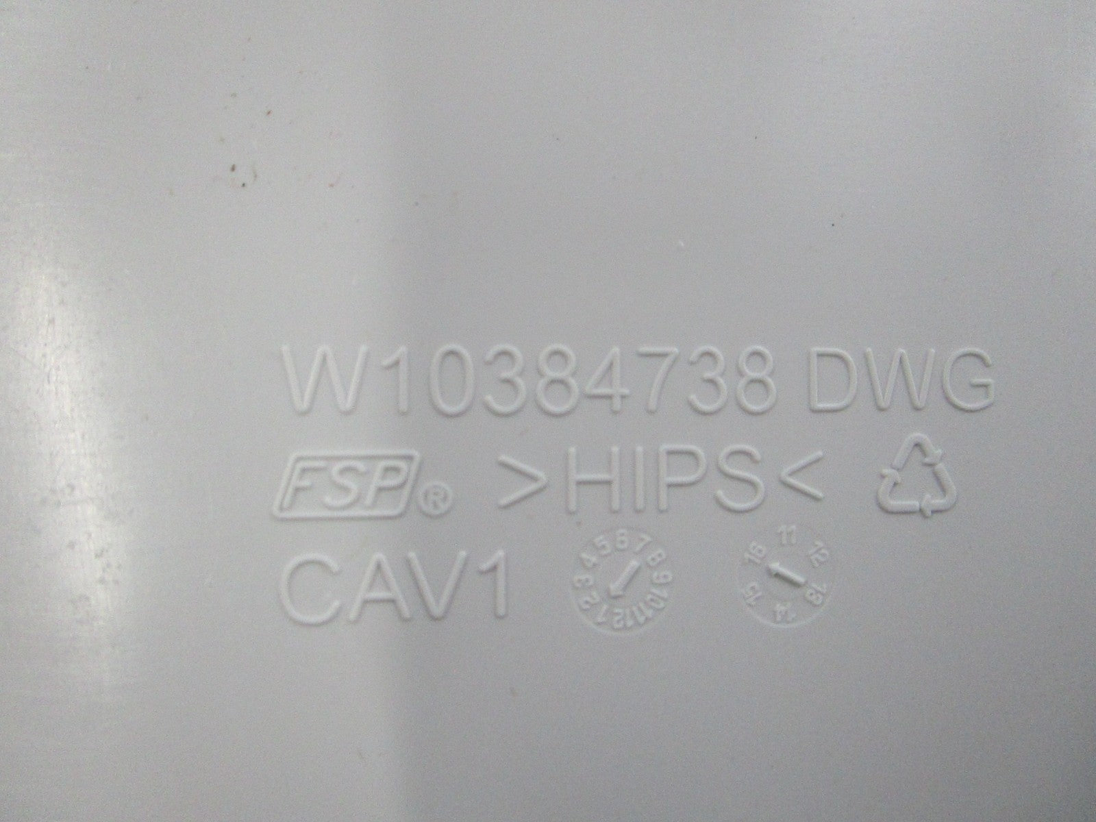 NEW OEM W11504912 Whirlpool Evaporator Cover 0810