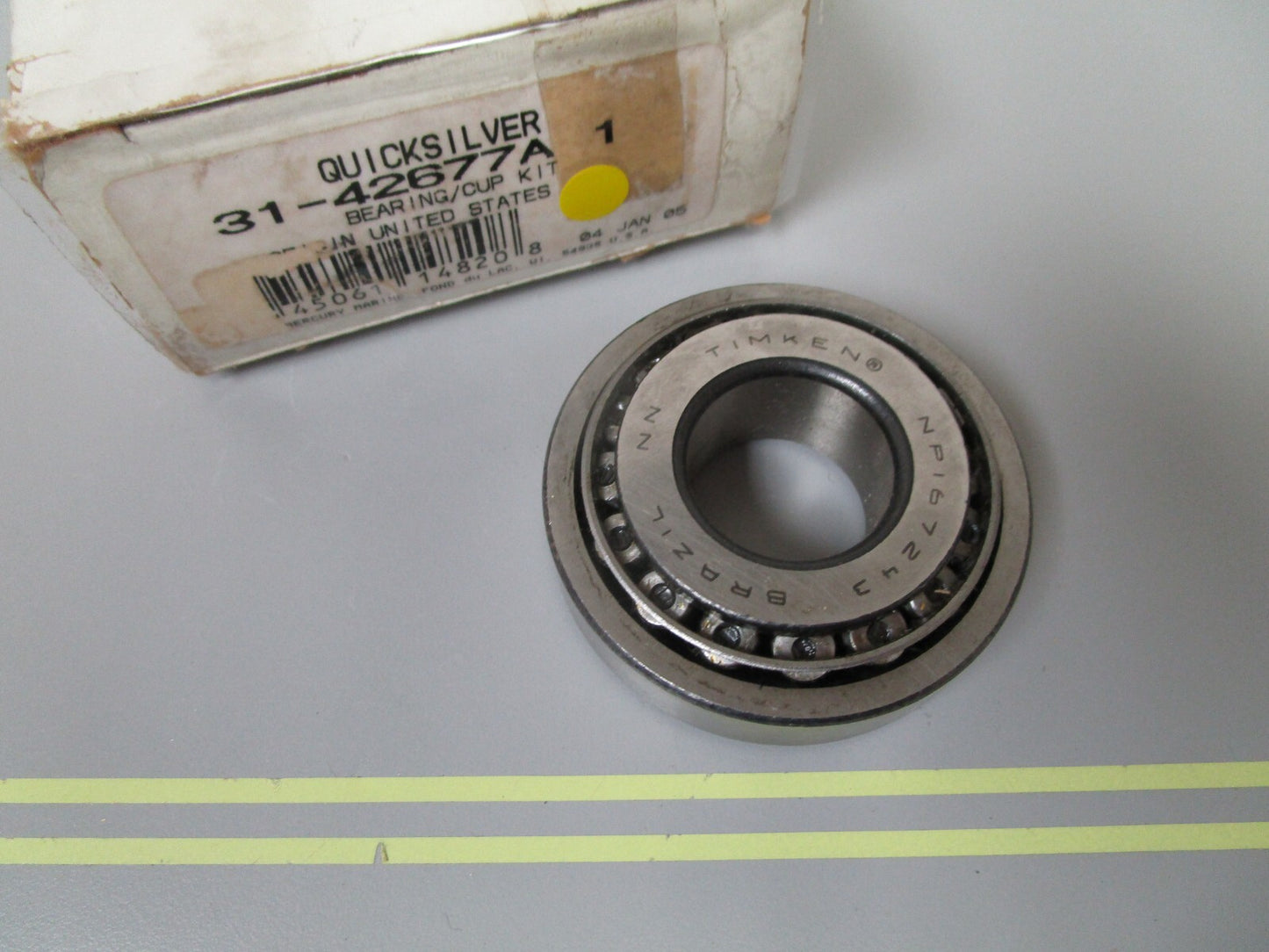 *NEW OEM* 0720 Mercury Quicksilver Cup Bearing Kit 31-42677A1