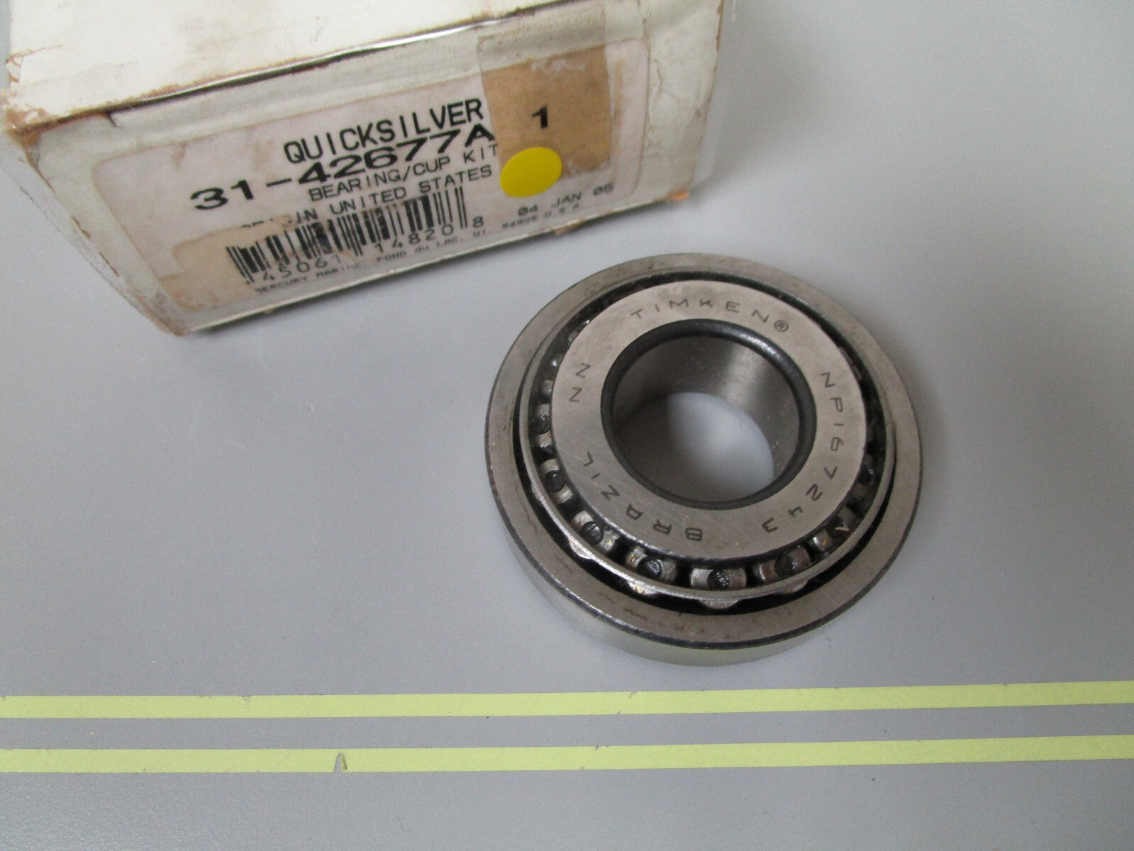 *NEW OEM* 0720 Mercury Quicksilver Cup Bearing Kit 31-42677A1