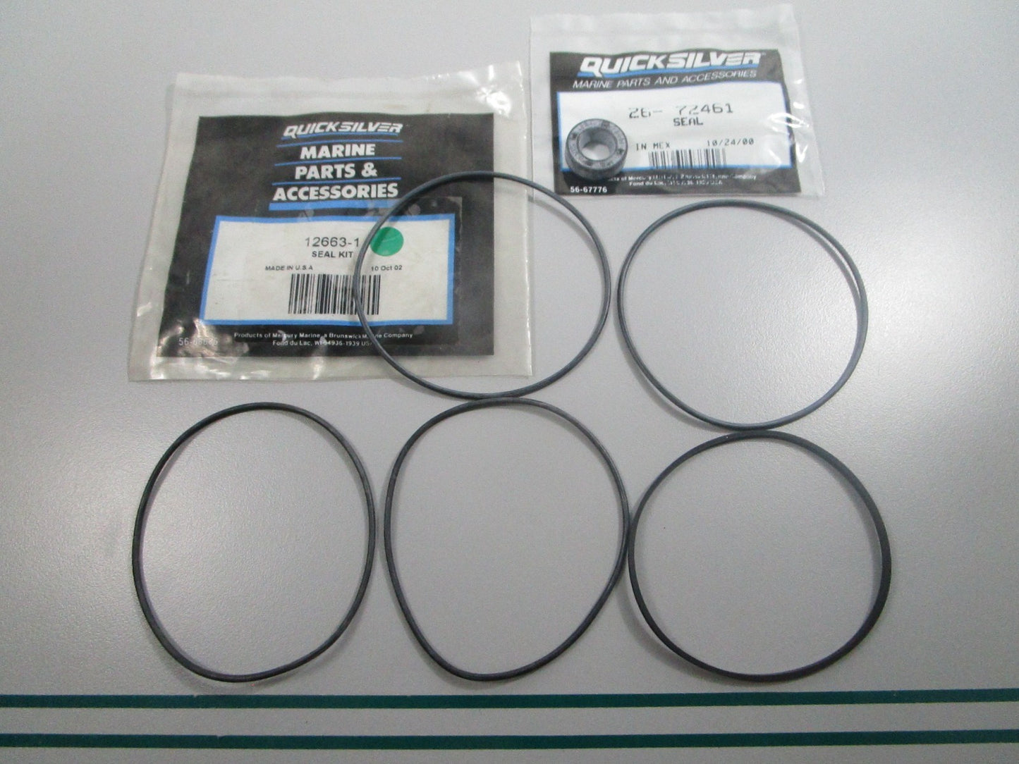 NEW OEM 12663-1 Mercury Quicksilver Seal Kit 0810