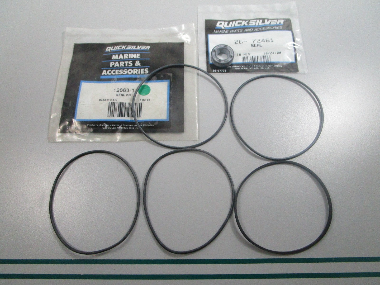 NEW OEM 12663-1 Mercury Quicksilver Seal Kit 0810