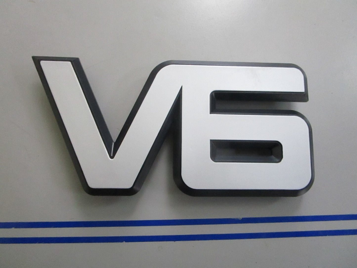 *NEW OEM* 0810 OMC Johnson Evinrude V6 Front Cowl Lettering 210499 0210499