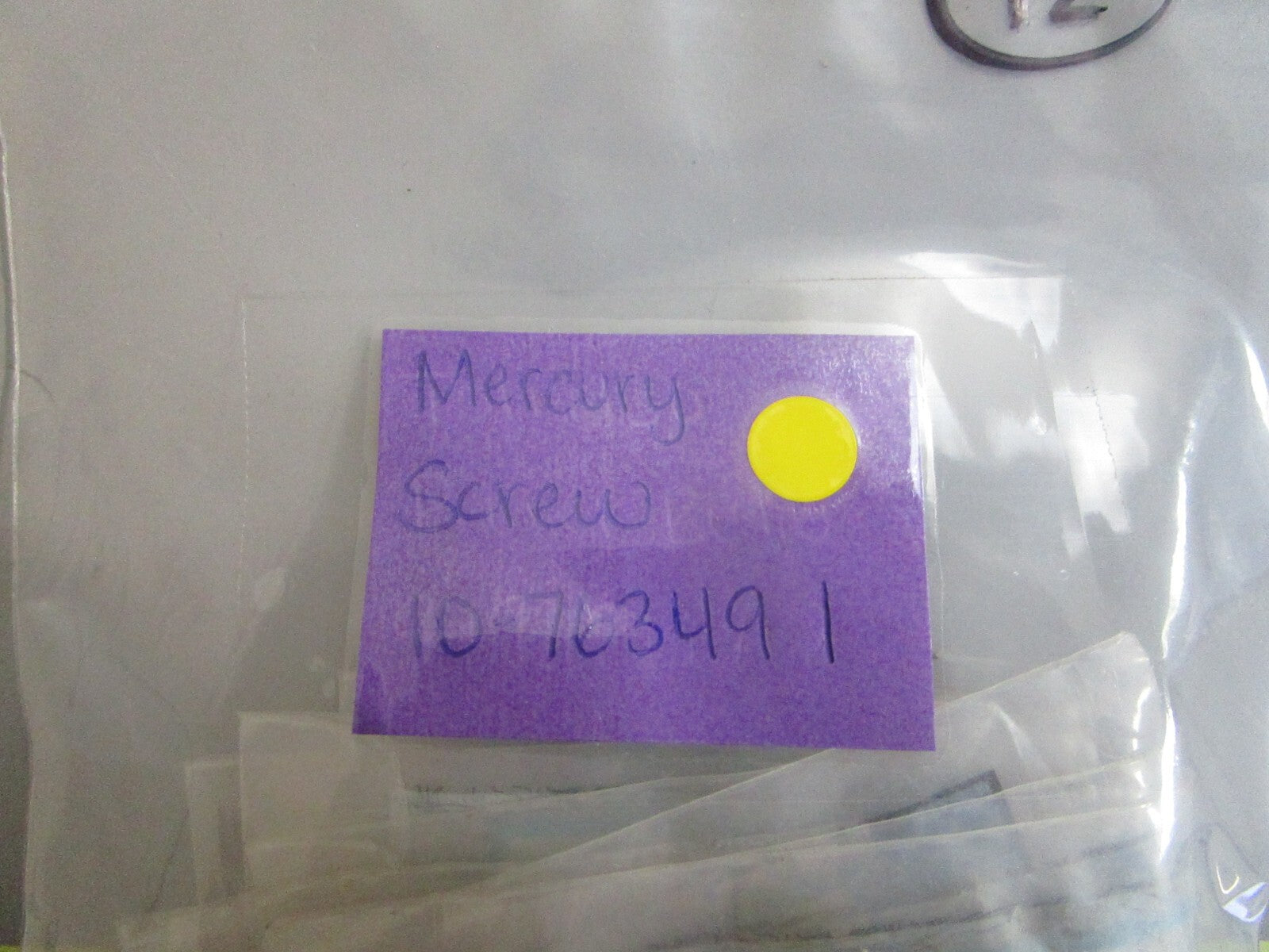 *NEW OEM* 0750 Mercury Quicksilver SCREW 10-76349 1