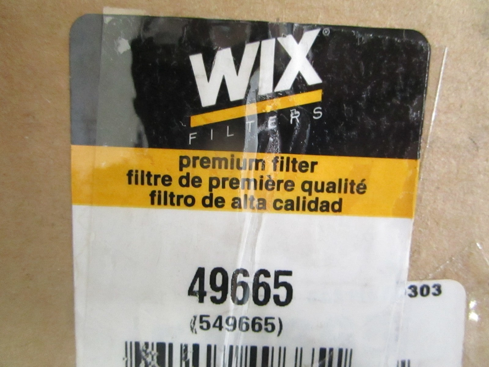 NEW OEM 549665 49665 Wix Air Filter 0820