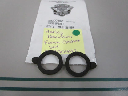 NEW OEM 90200492 Harley Davidson Foam Gasket Set 0810