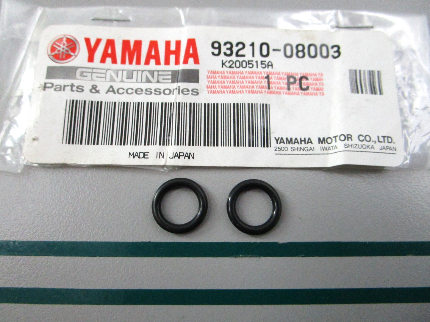NEW OEM (LOT OF 2) 93210-08003-00 Yamaha O-Ring 0810