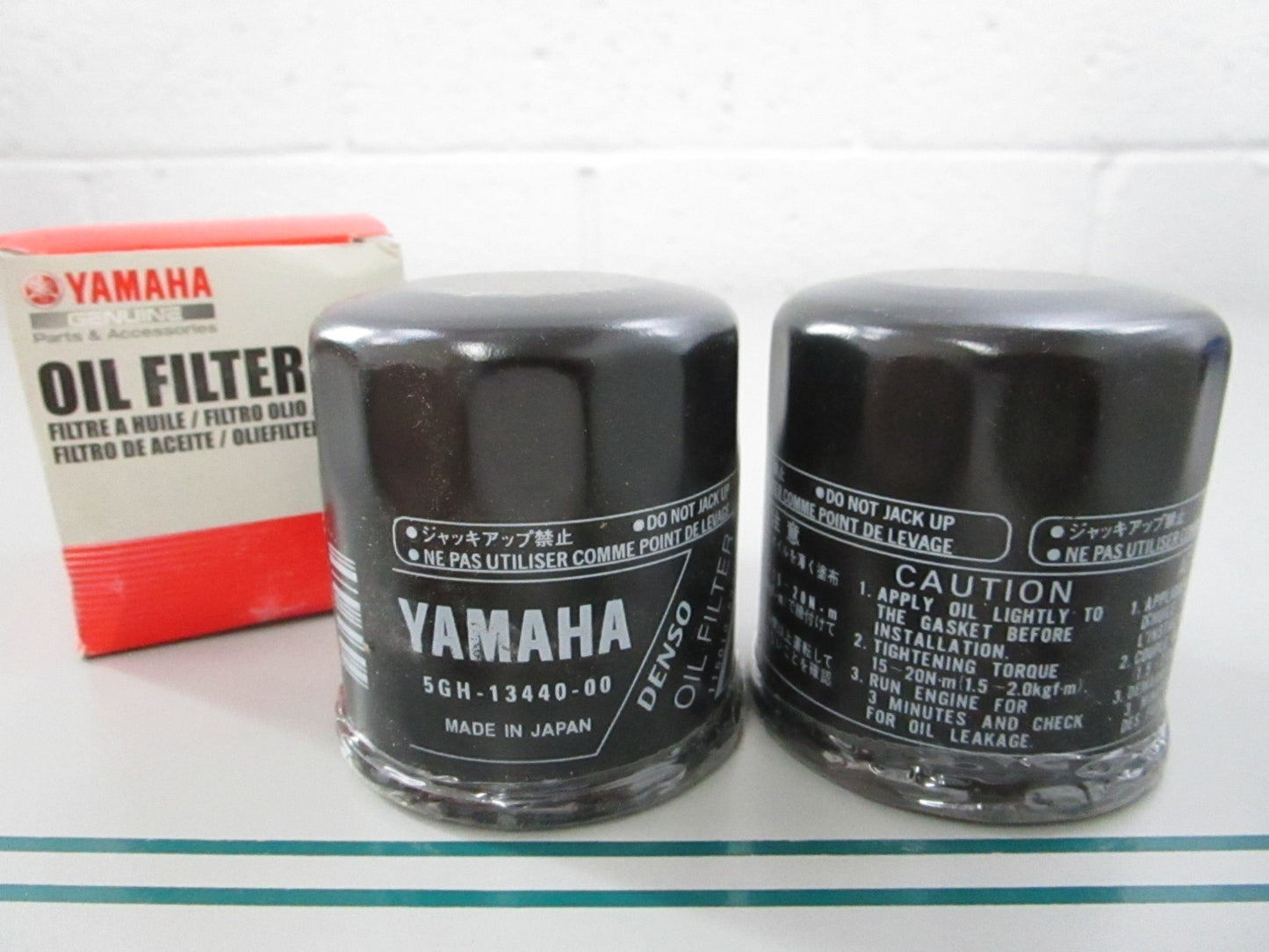 NEW OEM (LOT OF 2) 5GH-13440-00-00 Yamaha Oil Filter 0810
