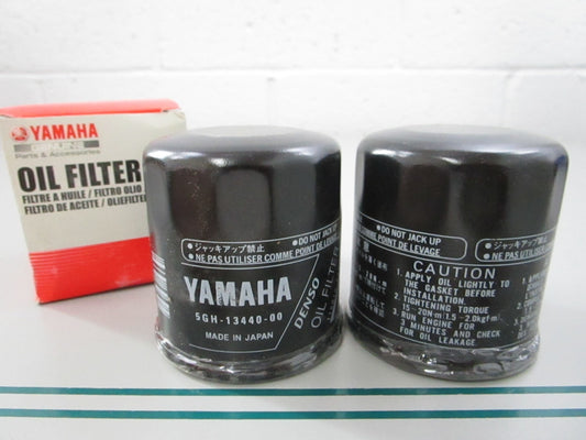NEW OEM (LOT OF 2) 5GH-13440-00-00 Yamaha Oil Filter 0810