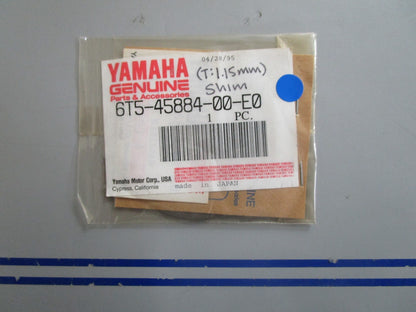 *NEW OEM* 0810 Yamaha (T:1.15MM) Shim 6T5-45884-00-E0