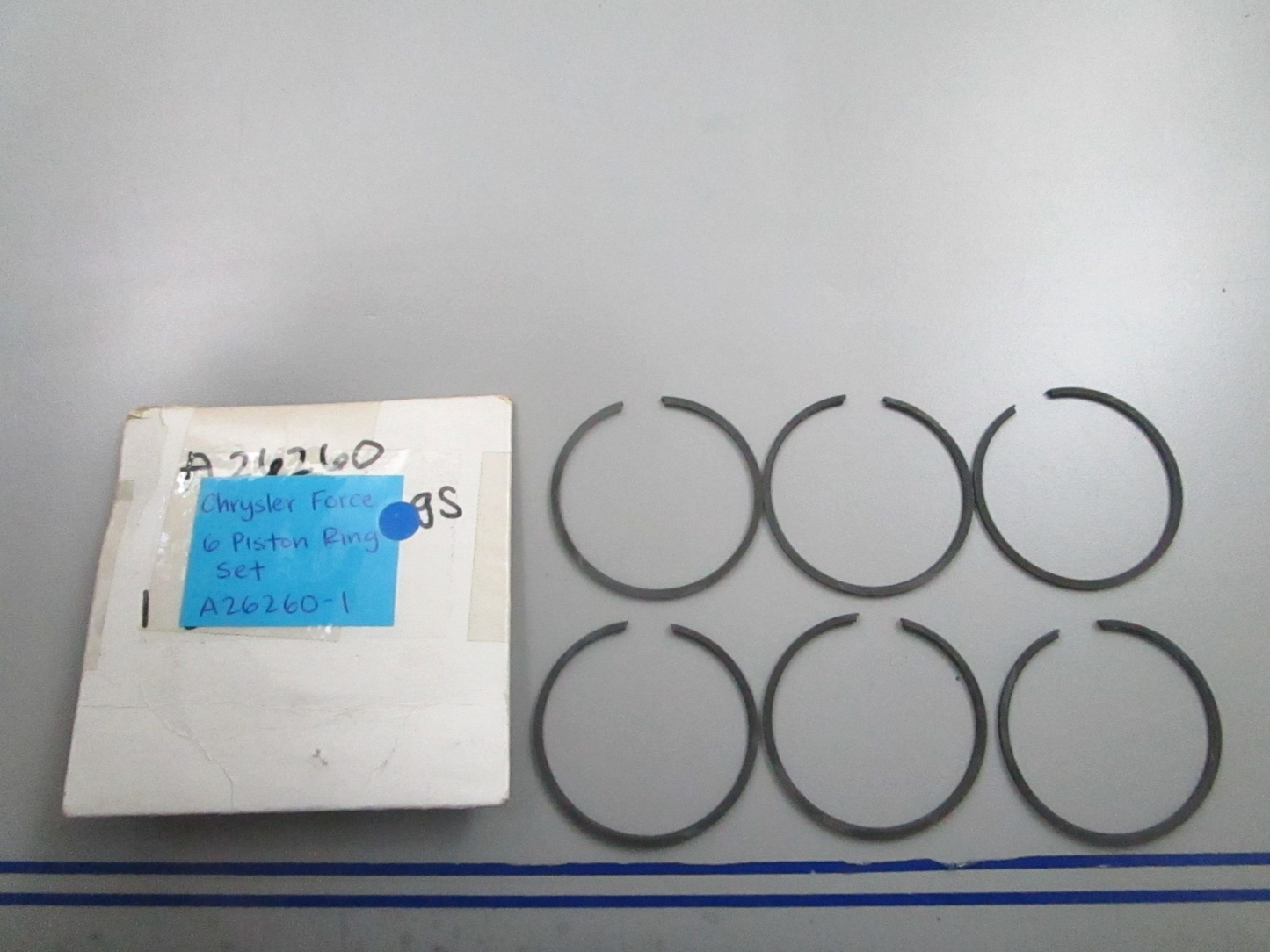 *NEW OEM* 0810 Chrysler Force 6 Piston Ring Set A26260-1