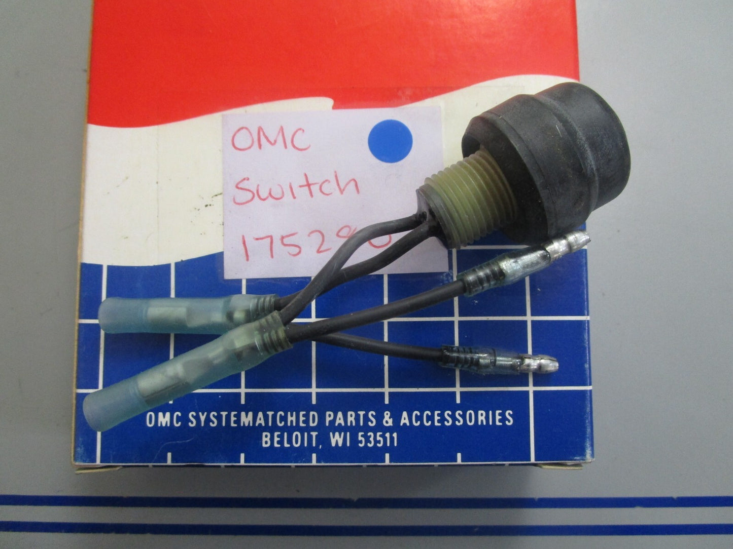 *NEW OEM* 0810 OMC Johnson Evinrude Switch 175280 0175280