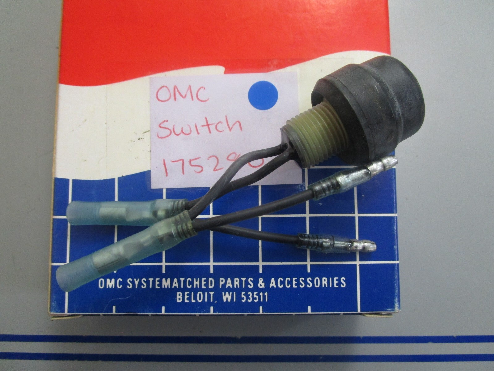 *NEW OEM* 0810 OMC Johnson Evinrude Switch 175280 0175280