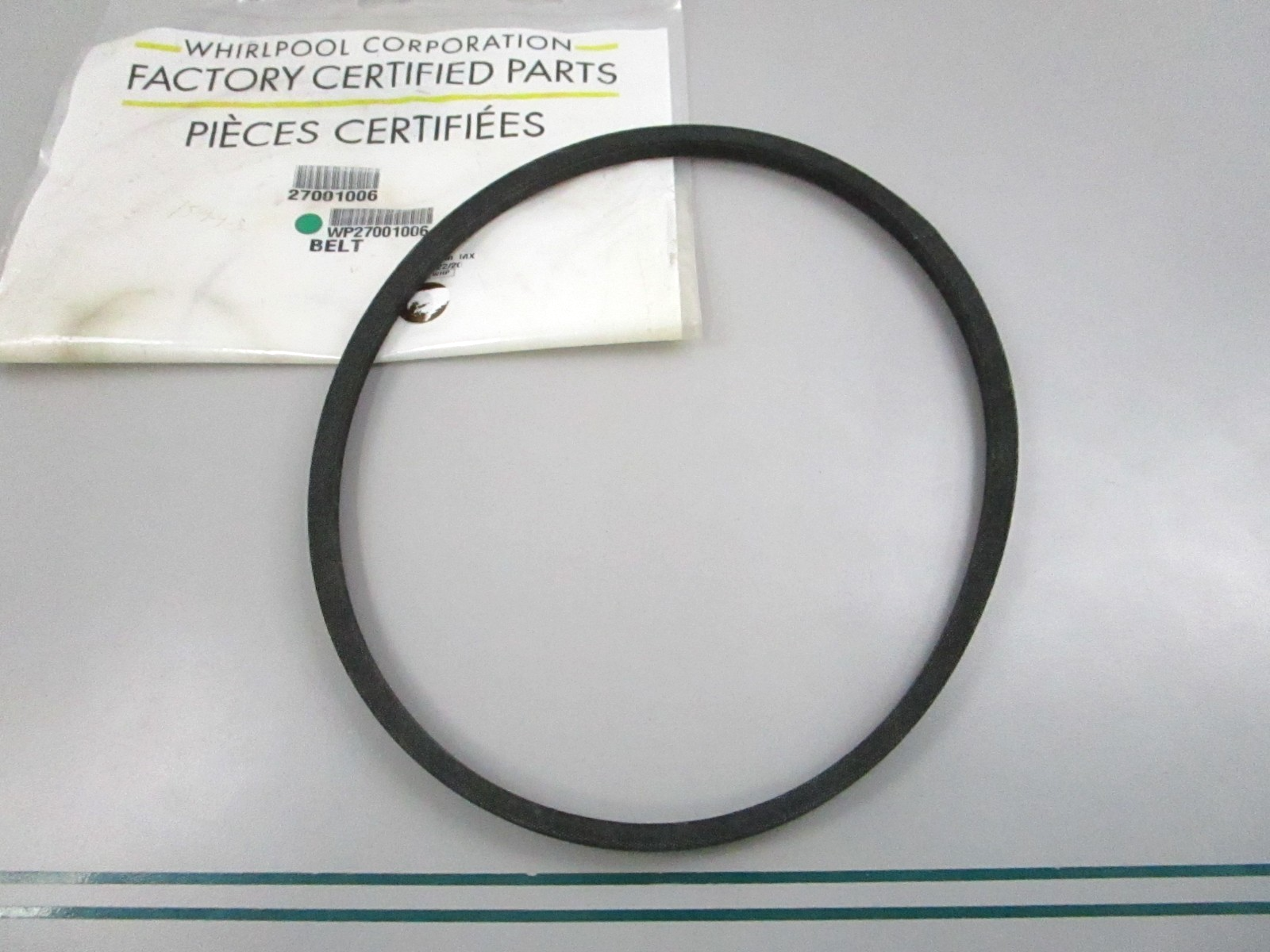 NEW OEM WPW27001006 Whirlpool Belt 0810