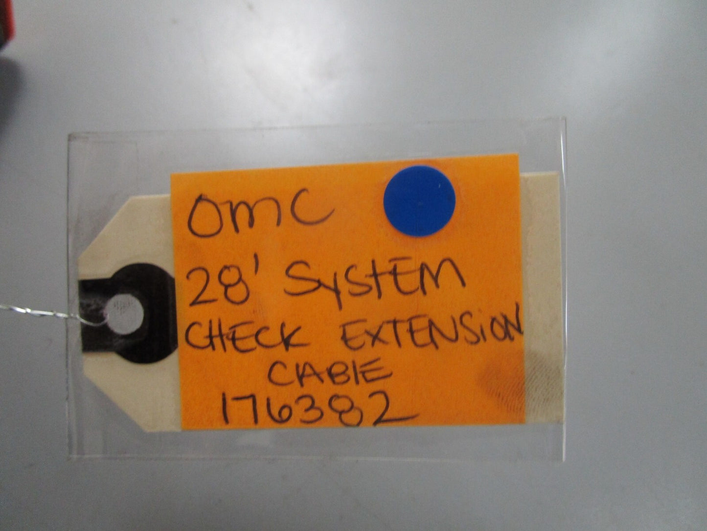 *NEW OEM* 0810 OMC Johnson Evinrude 28' System Check Cable 176382 0176382