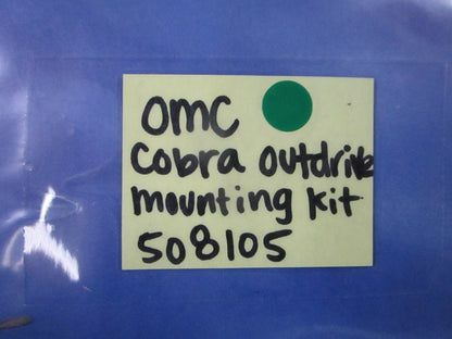 NEW OEM (LOT OF 3) 508105 0508105 OMC Cobra Outdrive Mounting Kit 0810