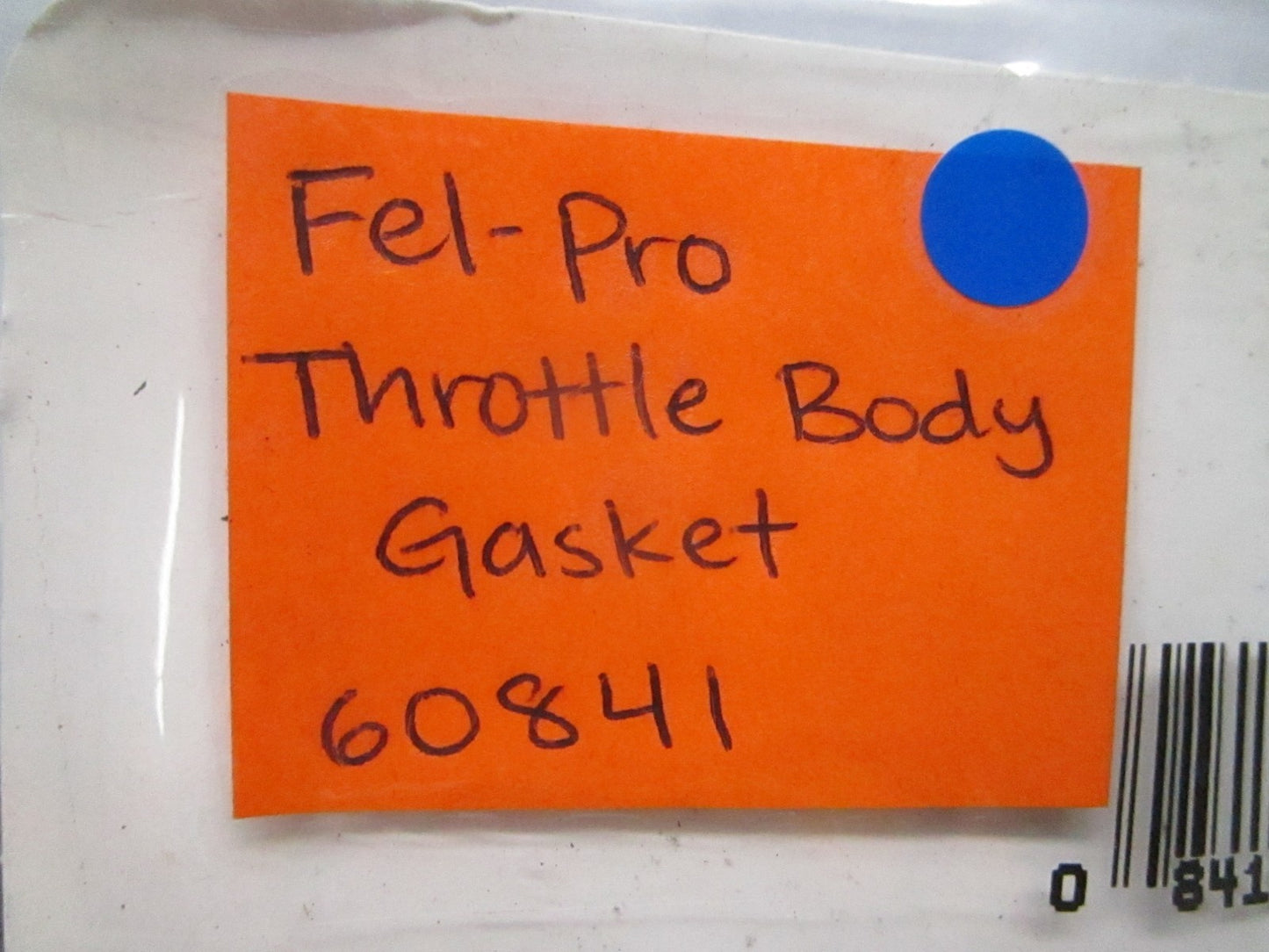*NEW* 0810 Fel-Pro Throttle Body Gasket 60841
