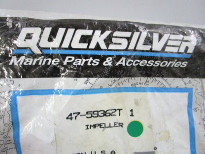 NEW OEM 47-59362T 1 Mercury Quicksilver Impeller 0810