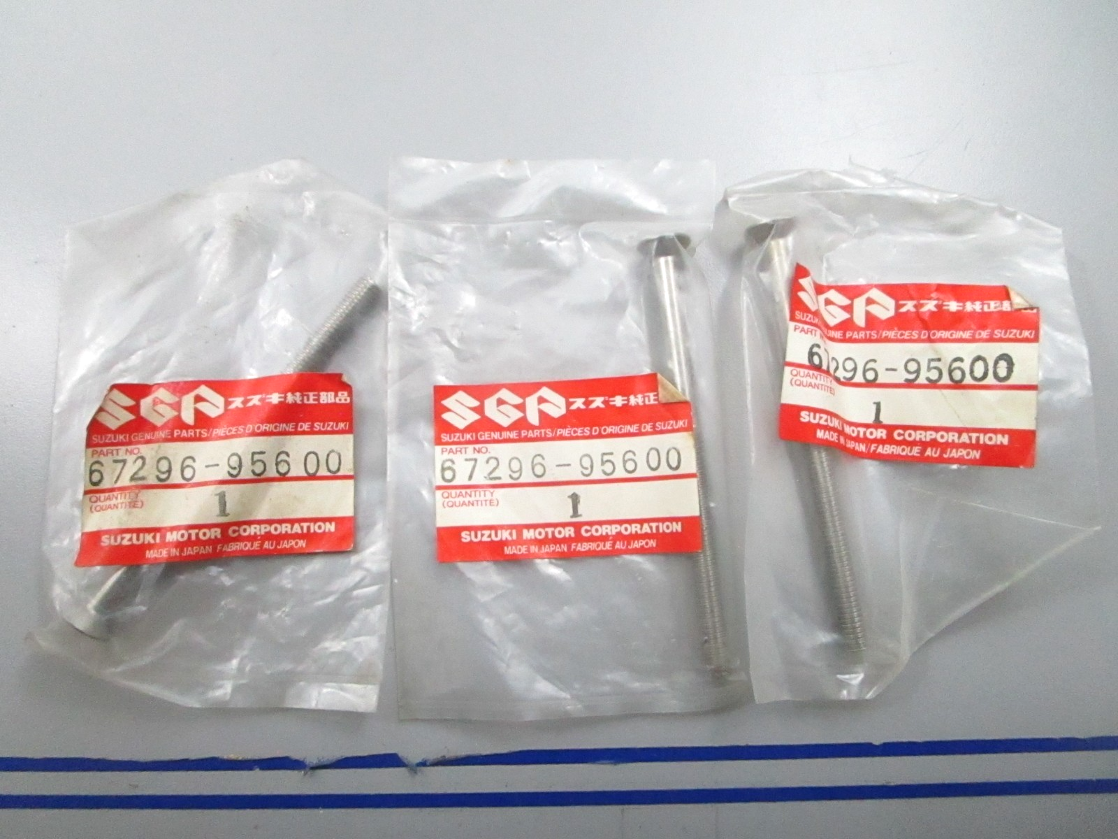 *NEW OEM* (LOT OF 3) 0810 Suzuki Screw 67296-95600