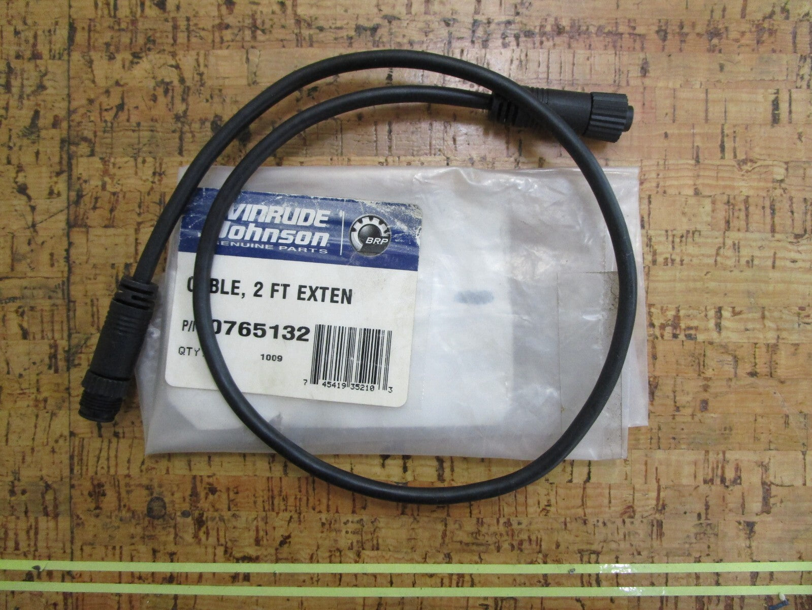 *NEW OEM* 0810 OMC Johnson Evinrude 2 Ft. Extension Cable 765132 0765132