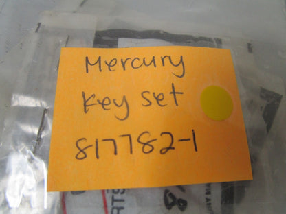 *NEW OEM* 0810 Mercury Quicksilver Key Set 817782-1
