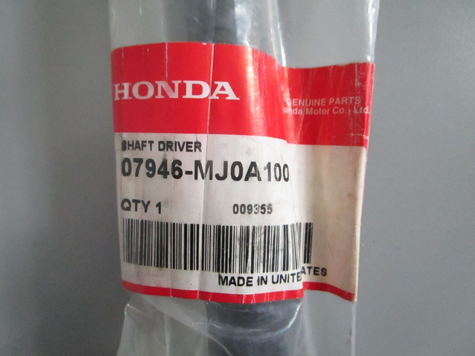 NEW OEM 07946-MJ0A100 Honda Shaft Driver Special Tool 0820
