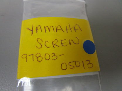 *NEW OEM* (LOT OF 7) 0810 Yamaha Screw 97803-05013