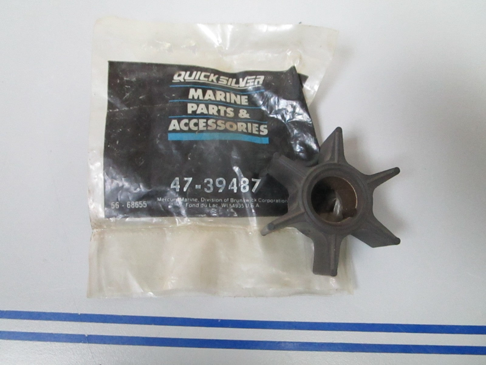 *NEW OEM* 0720 Mercury Quicksilver Impeller 47-39487