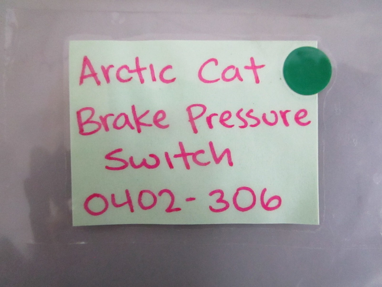 NEW OEM 0402-306 Arctic Cat Brake Pressure Switch 0820