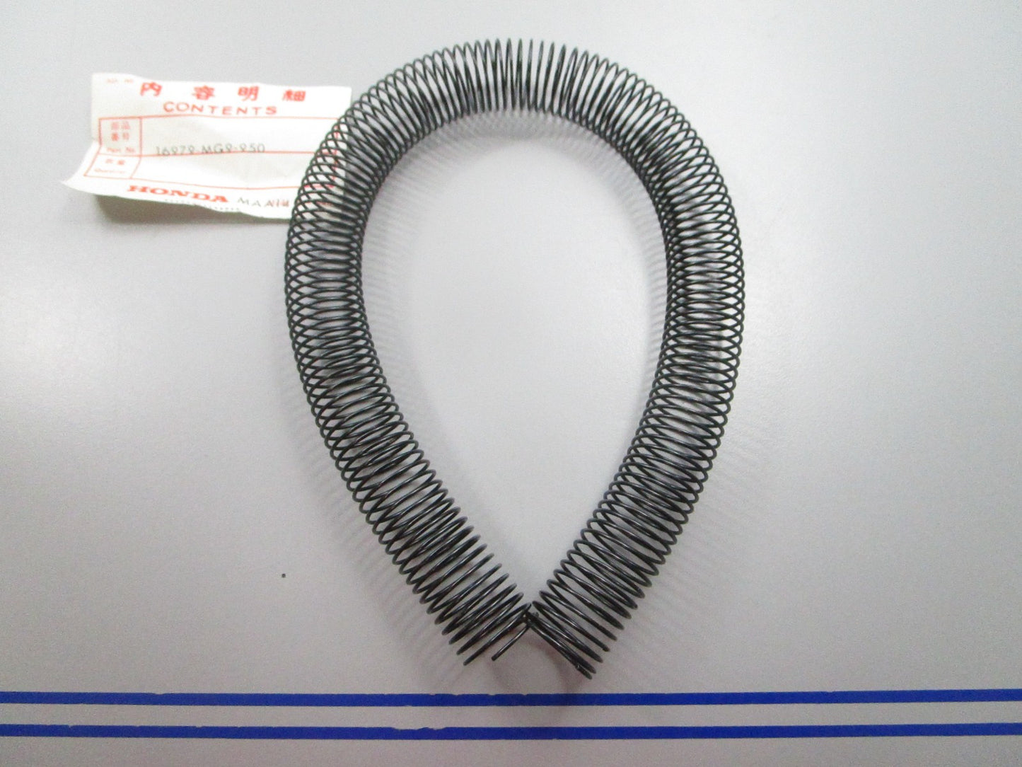 NEW OEM 16979-MG9-950 Honda Water Pipe Spring 0810