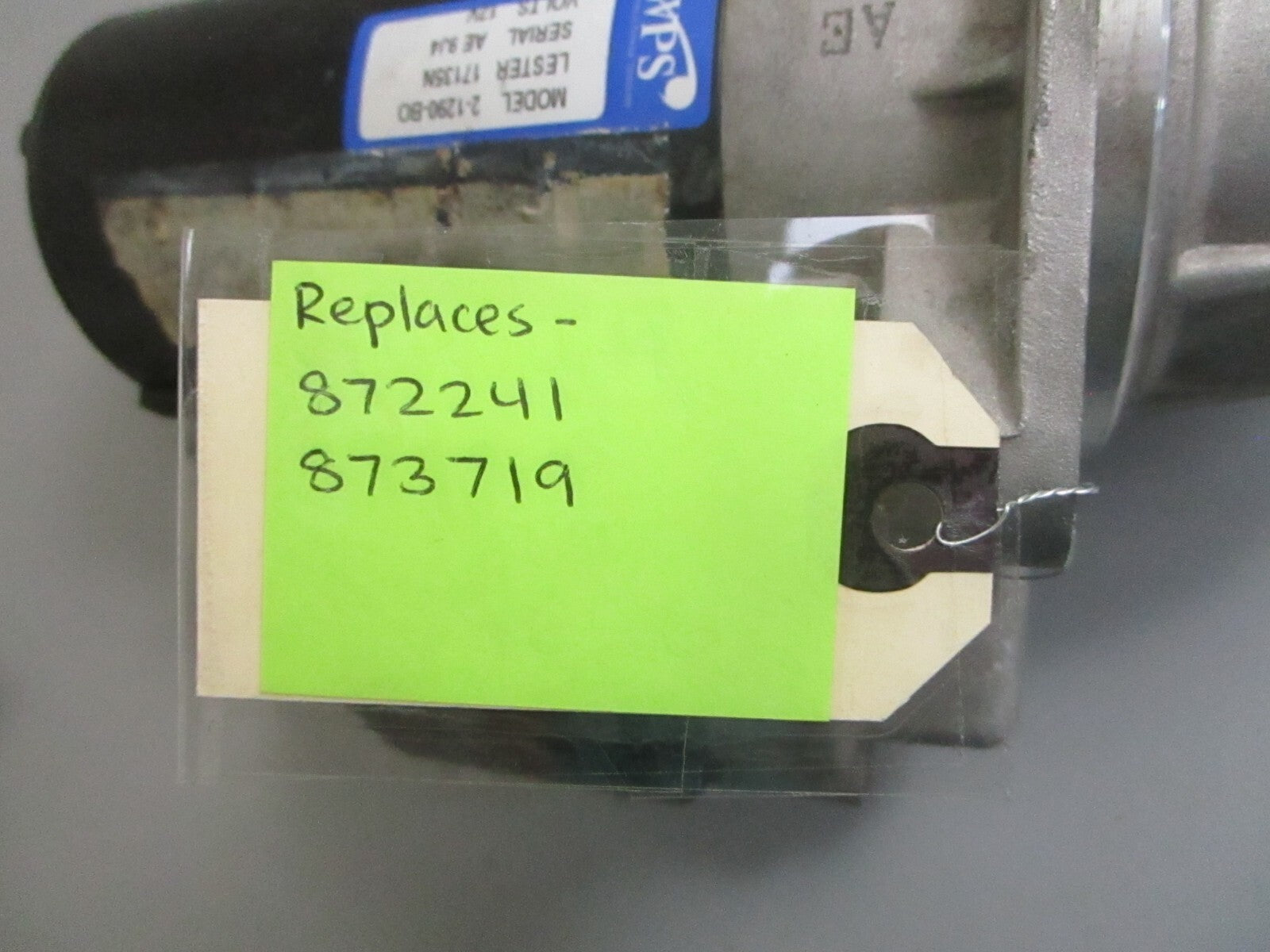 *NEW* 0820 WPS Starter 2-1290-B0 17135N Replaces: 872241 873719