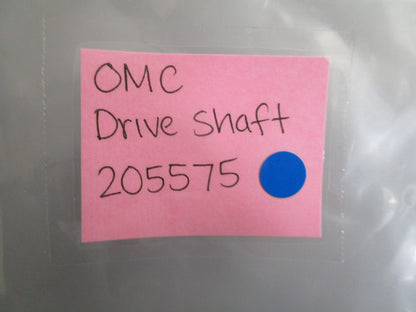 *NEW OEM* 0810 OMC Johnson Evinrude Drive Shaft 205575 0205575