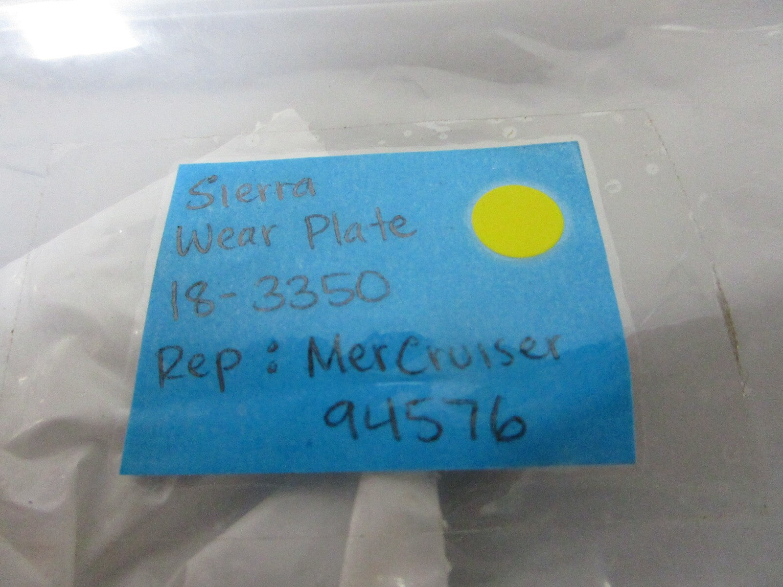 *NEW* 0810 Sierra Wear Plate 18-3350 Replaces: Mercruiser 94576