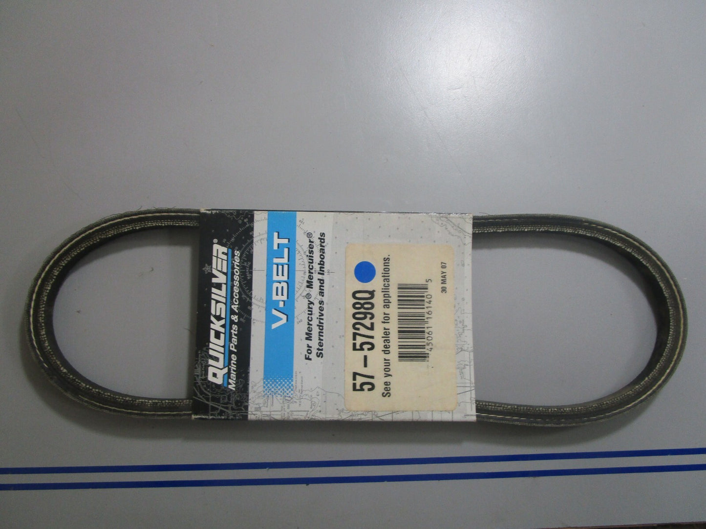 *NEW OEM* 0770 Mercury Quicksilver V-Belt 57-57298Q